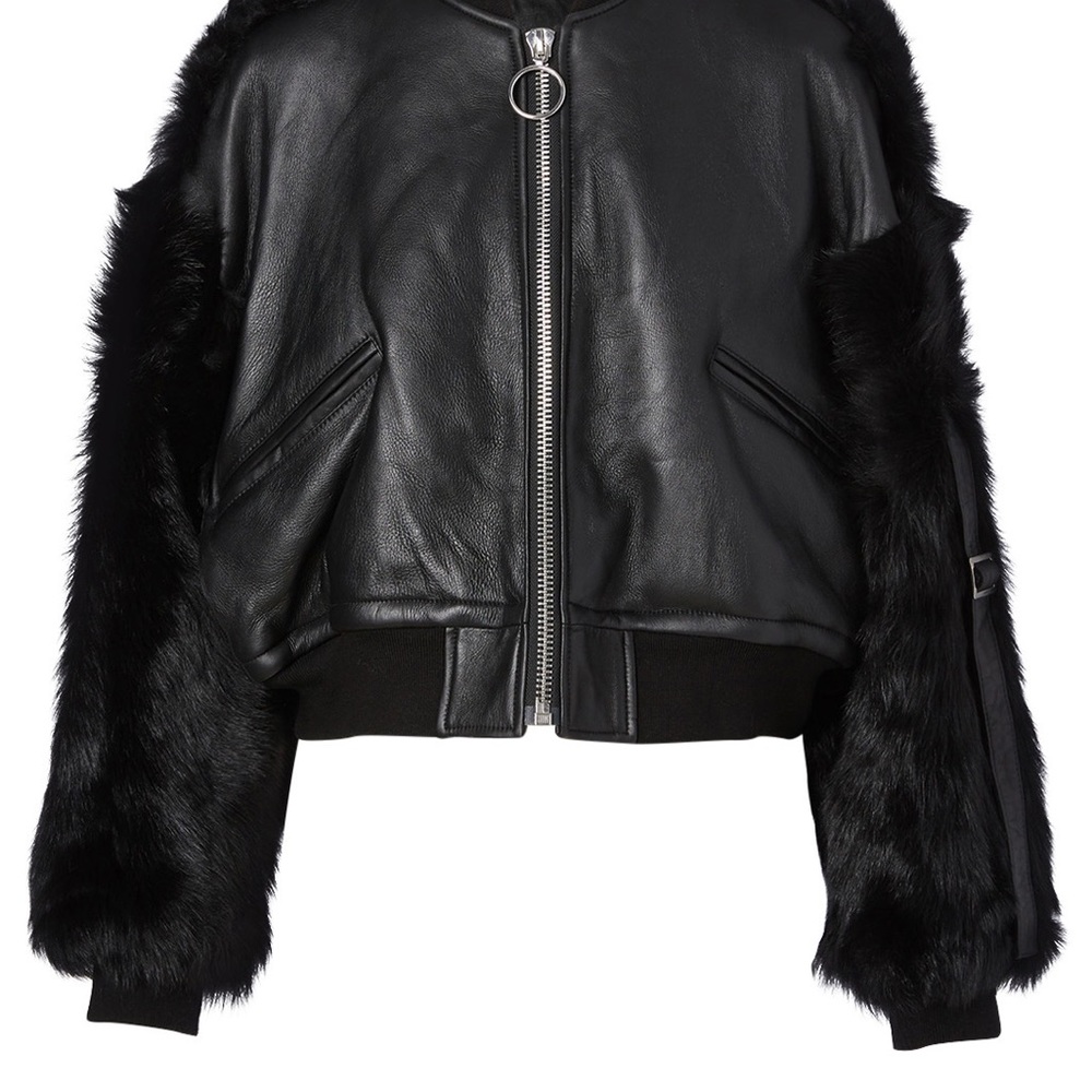 Leather jacket